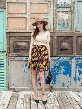 「데일리룩」｜mossbeanさん（レディース・165cm）の夏コーディネート