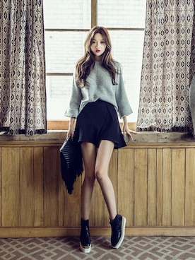 「데일리룩」｜mossbeanさん（レディース・165cm）の秋コーディネート