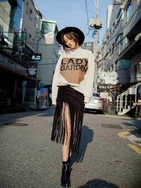 「skirt」｜mossbeanさん（レディース・165cm）の秋コーディネート