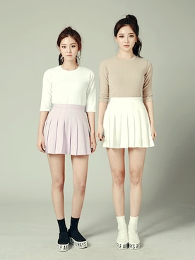 「beige」｜mossbeanさん（レディース・165cm）の冬コーディネート