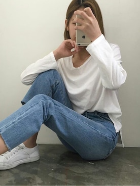 「데일리룩」｜mossbeanさん（レディース・165cm）の春コーディネート