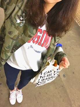 riysaさん（レディース・167cm）の春コーディネート