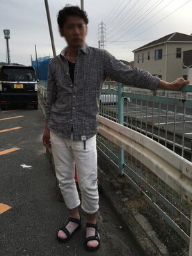 寿里さん(メンズ・166cm)の春コーディネート