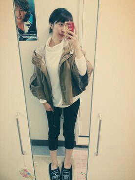 いちさん🐻さん（レディース・163cm）の秋コーディネート