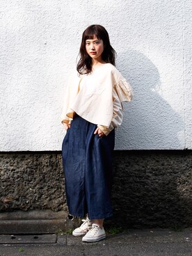 「FLASH REPORT」｜Droptokyoさん（レディース・150cm）の春コーディネート