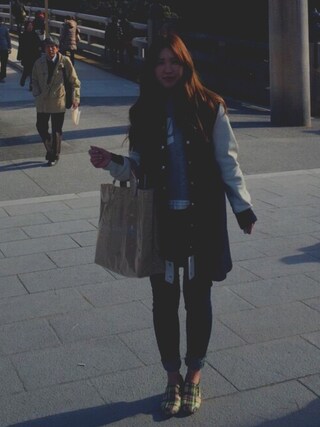 sacai luck コート　スタジャン Sacai Luck Light Blue Zebra Striped Bomber Jacket Size 2 | eBay