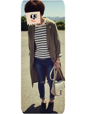 mayuさん（レディース・160cm）の春コーディネート