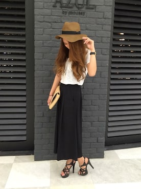 「ガウチョパンツ」｜ayumiさん（レディース・160cm）の春コーディネート