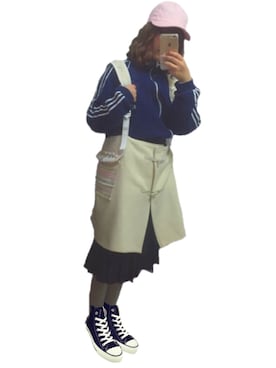 「アイテム（ジャージ）」を使った、じ  ぇ じ ぇさん（レディース・156cm・20代）の冬コーディネート
