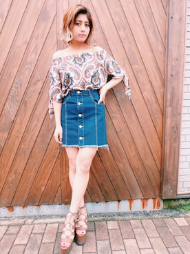 HANAEさん(レディース・158cm)の夏コーディネート