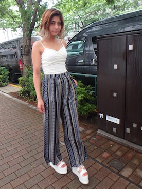 HANAEさん(レディース・158cm)の夏コーディネート