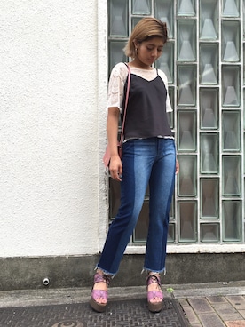 HANAEさん（レディース・158cm）の夏コーディネート