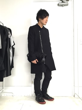 「mode」｜「アイテム（その他アウター）」を使った、kentaさん（メンズ・170cm）の冬コーディネート