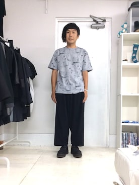 「chloma（クロマ）のアイテム」を使った、kentaさん（メンズ・170cm）の秋コーディネート