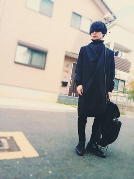 「GIGGER」｜残響ロックさん（メンズ・167cm）の秋コーディネート