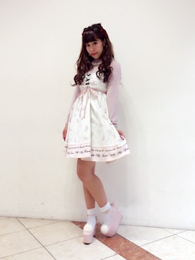 「ユニコーン」｜「アイテム（ワンピース/ドレス）」を使った、Sayuさん（レディース・158cm）の秋コーディネート