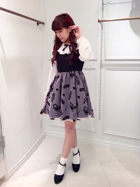 「香水」｜「アイテム（ワンピース/ドレス）」を使った、Sayuさん（レディース・158cm）の秋コーディネート