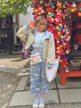 「milklim（milklim）のアイテム」を使った、なつきんぐさん（レディース・158cm）の夏コーディネート