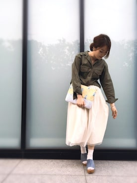 「サボ」｜guchicoさん（レディース・160cm）の春コーディネート