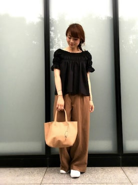 guchicoさん（レディース・160cm）の夏コーディネート