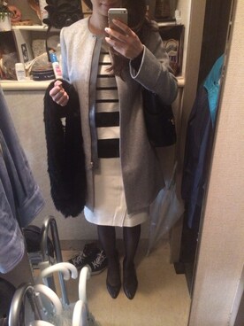 choeさん（レディース・163cm）の冬コーディネート