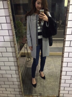 choeさん（レディース・163cm）の冬コーディネート