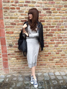 choeさん（レディース・163cm）の秋コーディネート