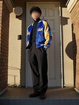 吉田まぐろさん（メンズ・172cm）の秋コーディネート