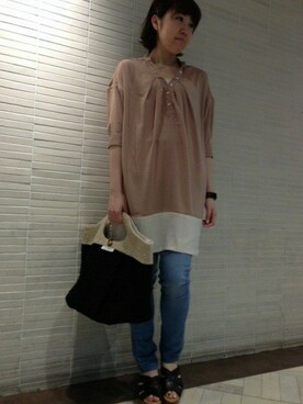 sakakiさん（レディース・157cm）の春コーディネート