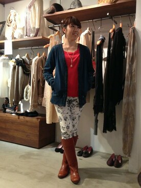 sakakiさん（レディース・157cm）の秋コーディネート