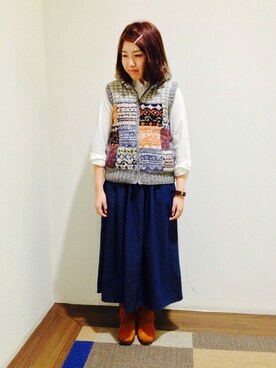 sakakiさん（レディース・157cm）の秋コーディネート