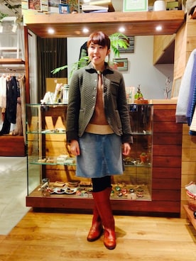 sakakiさん（レディース・157cm）の秋コーディネート