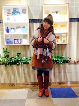 sakakiさん(レディース・157cm)の冬コーディネート