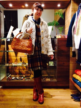 sakakiさん(レディース・157cm)の冬コーディネート