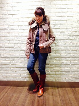 sakakiさん（レディース・157cm）の冬コーディネート