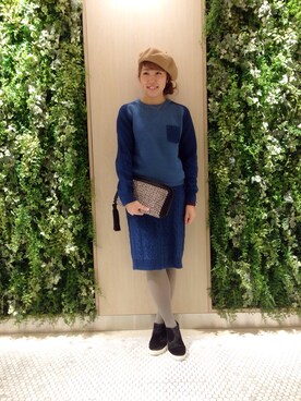 sakakiさん（レディース・158cm）の秋コーディネート