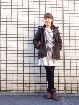 sakakiさん（レディース・157cm）の冬コーディネート