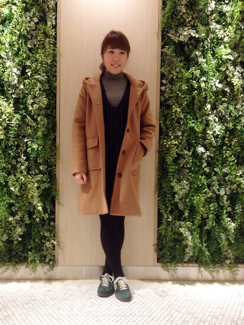 Rinajour (リナジュール）　ストライプジャンパースカート　(293)