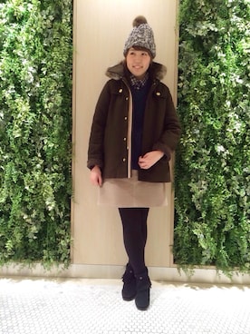 sakakiさん（レディース・157cm）の冬コーディネート