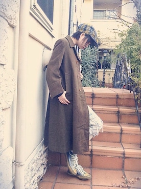 seckeyさん（レディース・160cm）の冬コーディネート