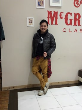 「McGREGOR CLASSIC（マックレガークラシック）のアイテム（ジャケット/アウター）」を使った、yusukeさん（メンズ・175cm）の冬コーディネート