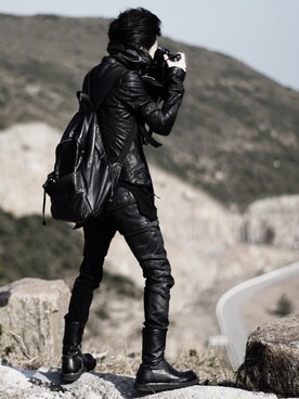 SILENT DAMIR DOMAのバックパック/リュックを使った人気ファッション