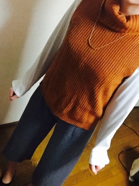 みーち。さん（レディース・166cm）の冬コーディネート