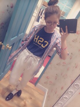 YURIKAさん（レディース・160cm）の夏コーディネート