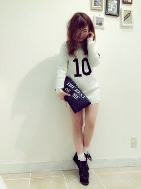 YURIKAさん（レディース・160cm）の冬コーディネート