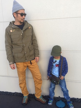 GOSSHIさん(メンズ・180cm)の冬コーディネート