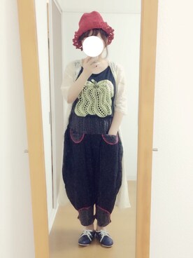 アカネ混柄問さんのコーディネート