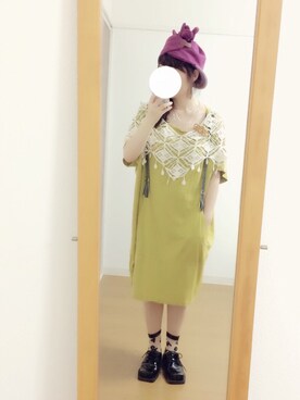 アカネ混柄問さんのコーディネート