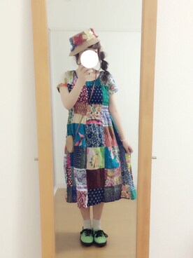 アカネ混柄問さんのコーディネート