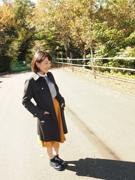 「chambre de charme（シャンブルドゥシャーム）のアイテム（その他シューズ）」を使った、nokkaさん（レディース・152cm）の秋コーディネート